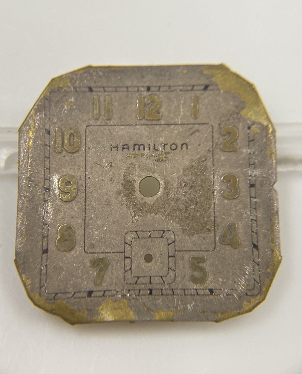 Original Vintage Hamilton Caliber 987F Dial