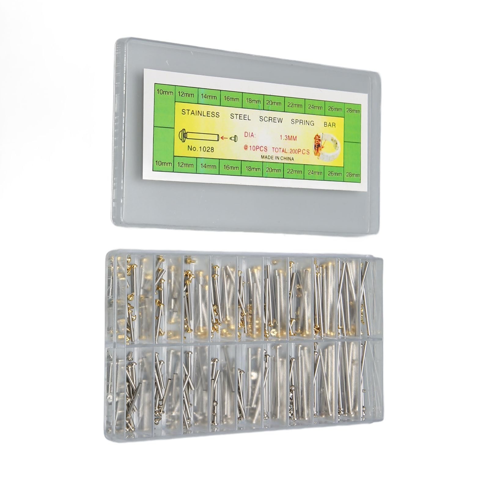 200pcs Watch Screw Tubes, Band Buckle Link Pins, Strap Connection Rods, Repair T