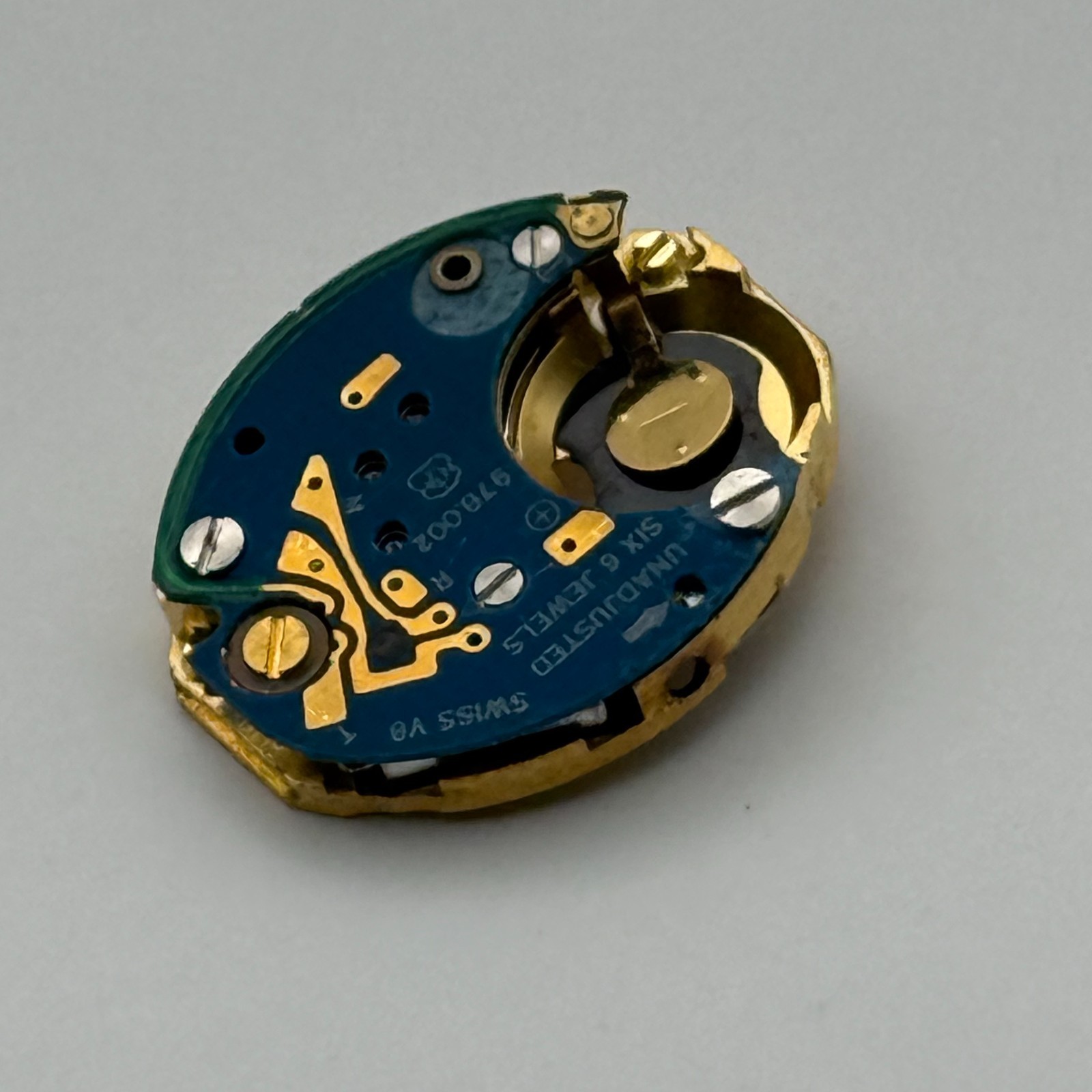 ETA 978.002 Watch Movement Quartz Swiss 6 Jewels Parts Repair Spares 12.9mm