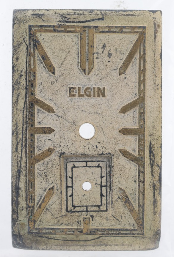 ELGIN ART DECO TANK WRIST WATCH DIAL 16.91×27.2mm (KX)