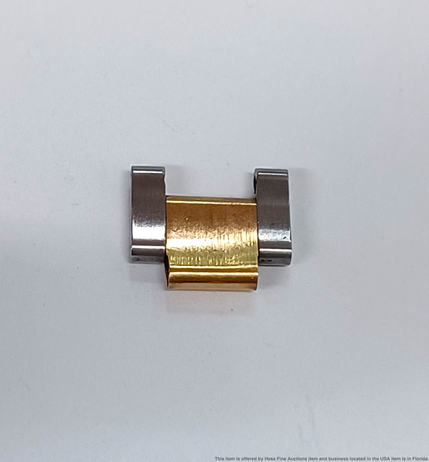 16613 Rolex Oyster Link 18k Gold Stainless Steel No Screw 93153
