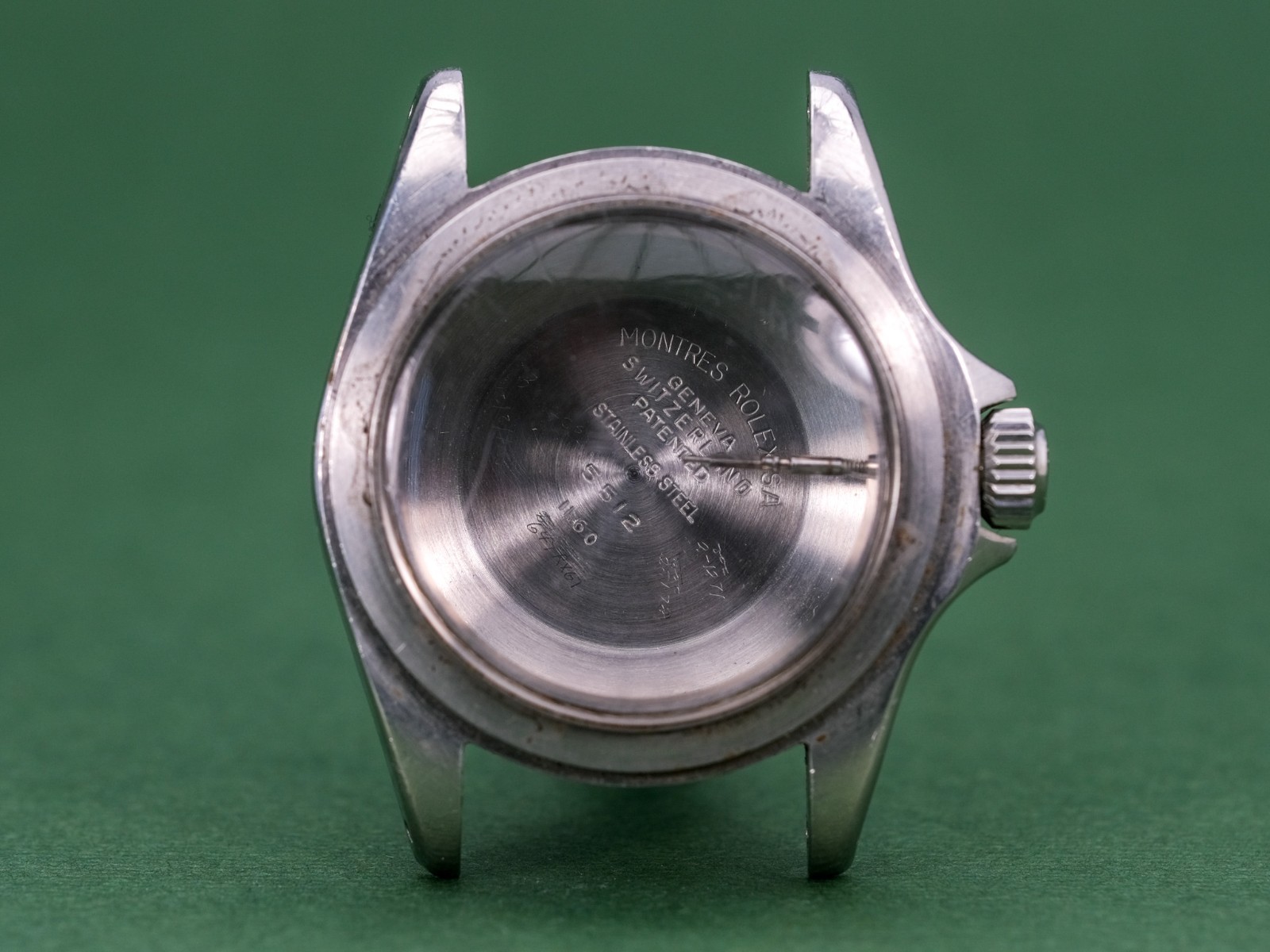 Authentic 1960 Rolex 5512 PCG Case