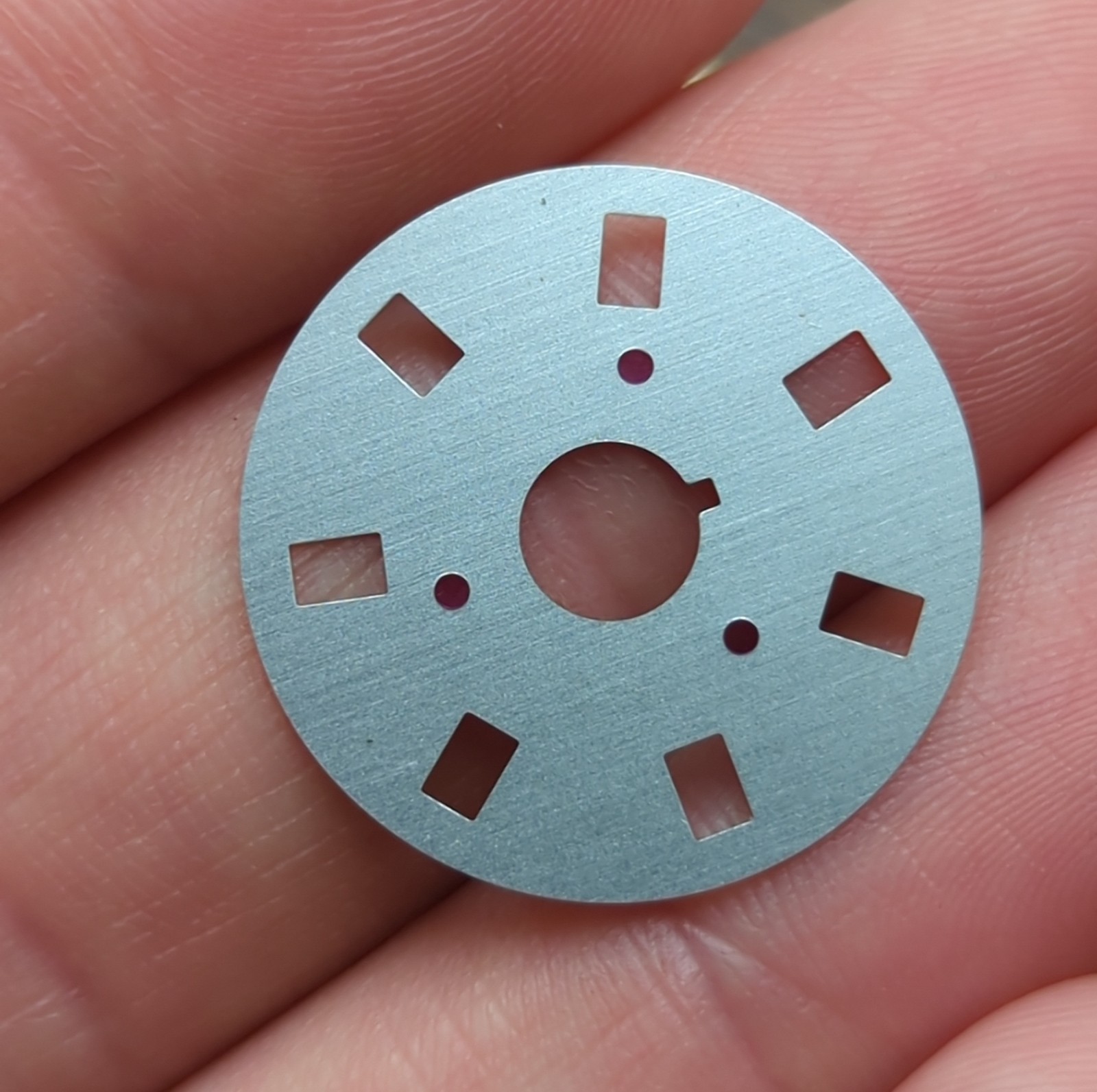Rolex 3055 Original NOS Day & Date Disc Parts for English Models (W48)