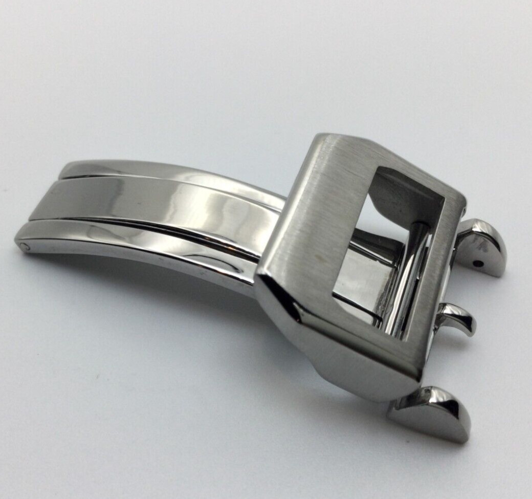 TOP QUALITY 20MM DEPLOYMENT BUCKLE WITH PIN FOR IWC PILOT PORTUGUISE STEEL