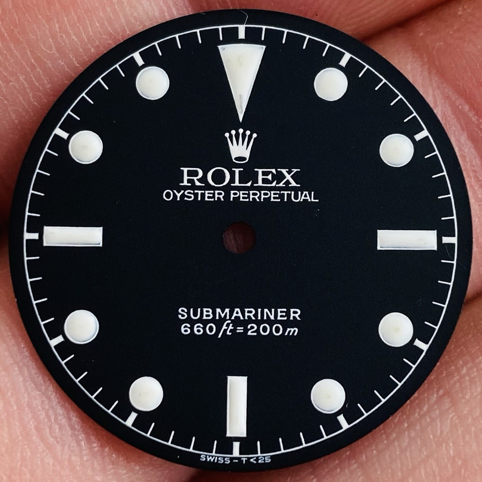 Rolex Service Dial For Submariner No Date Model Ref 5510 & 5512