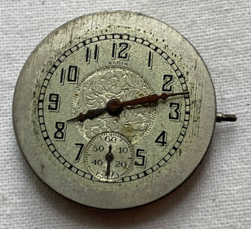 Elgin 6/0s grade 430 – movement for watch AS IS, good balance, lot2007