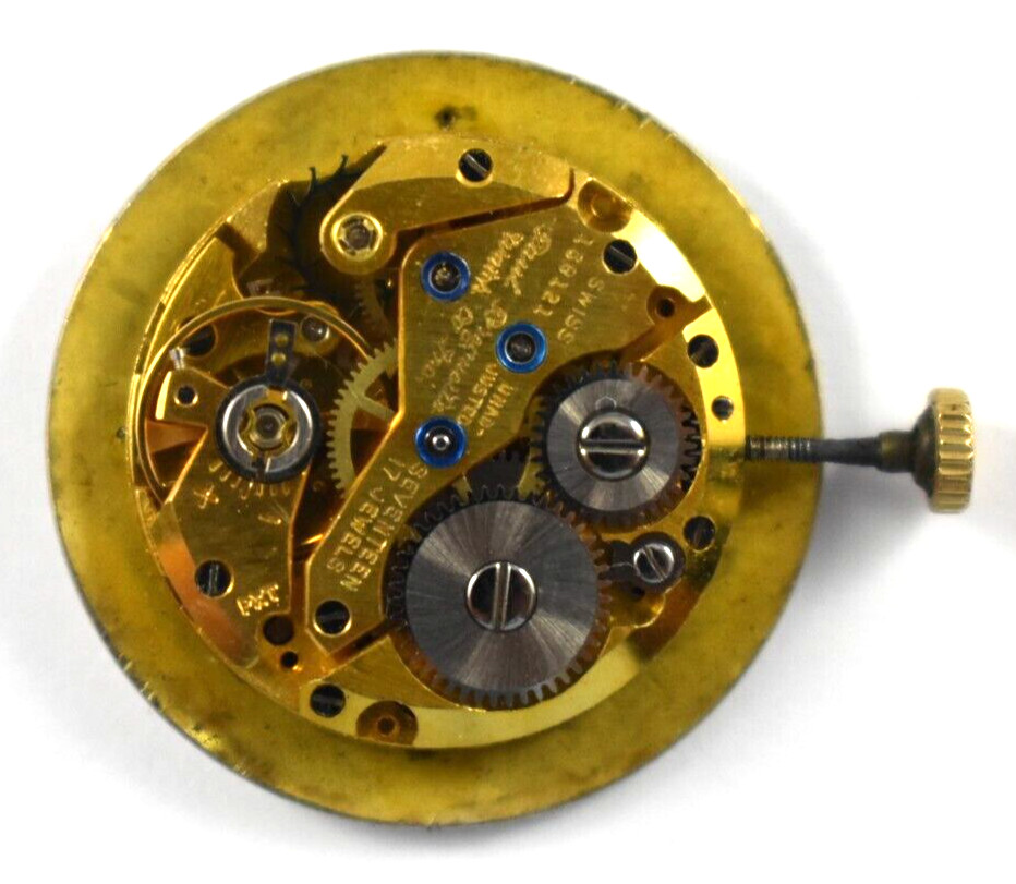 Vintage Swiss Made Paul Breguette Manual Wind 17J Wrist Watch Movement lot.t