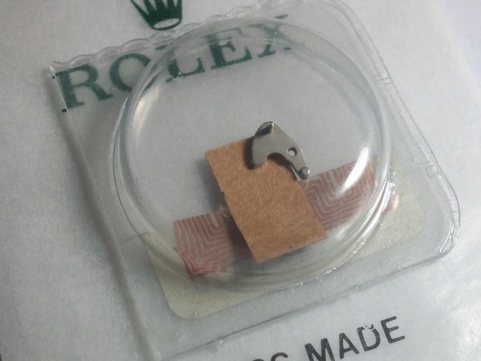 original Rolex 1530 7881 (1520 7881) detente/setting lever-NEW-SEALED, no screw.