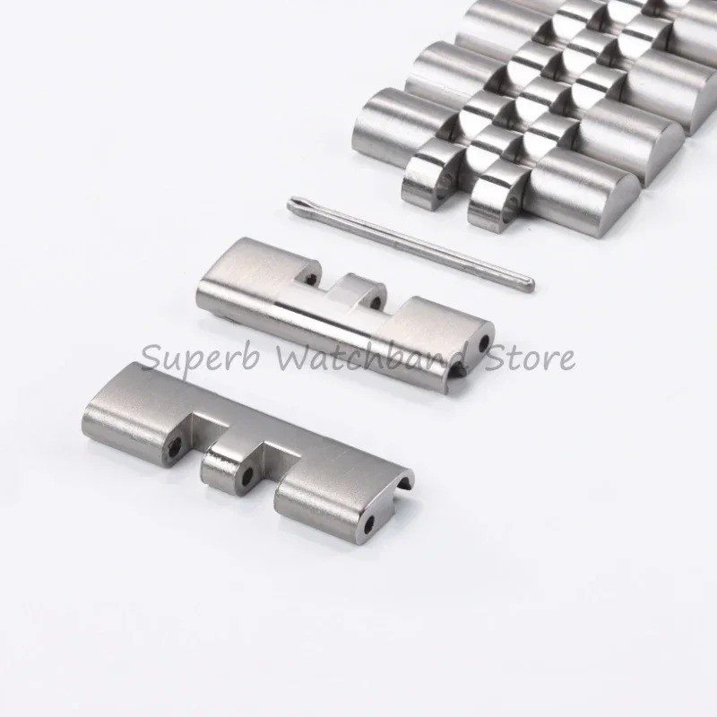 2pcs New Watch Bracelet Curved End Links for Seiko Skx009 Skx007 Jubilee Oyster✨