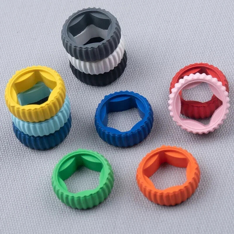 Fits Richard Mille RM07 RM74 RM037 RM71 Fluorine Rubber Five Star Crown Ring