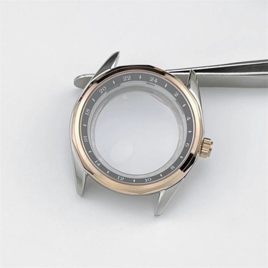 39mm NH35 Case 316L Steel Sapphire Glass Fit NH35/36/4R35/4R36 Movements