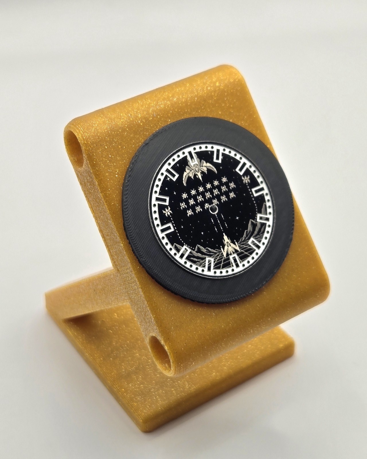 ⌚ 28.5mm Watch Dial Black Retro Game Collection Galaga Homage AAL-285-BK-62B