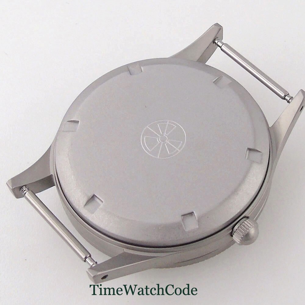 40mm Watch Case AR Domed Mineral Glass for NH35 NH36 ETA2824 PT5000 Super Lume
