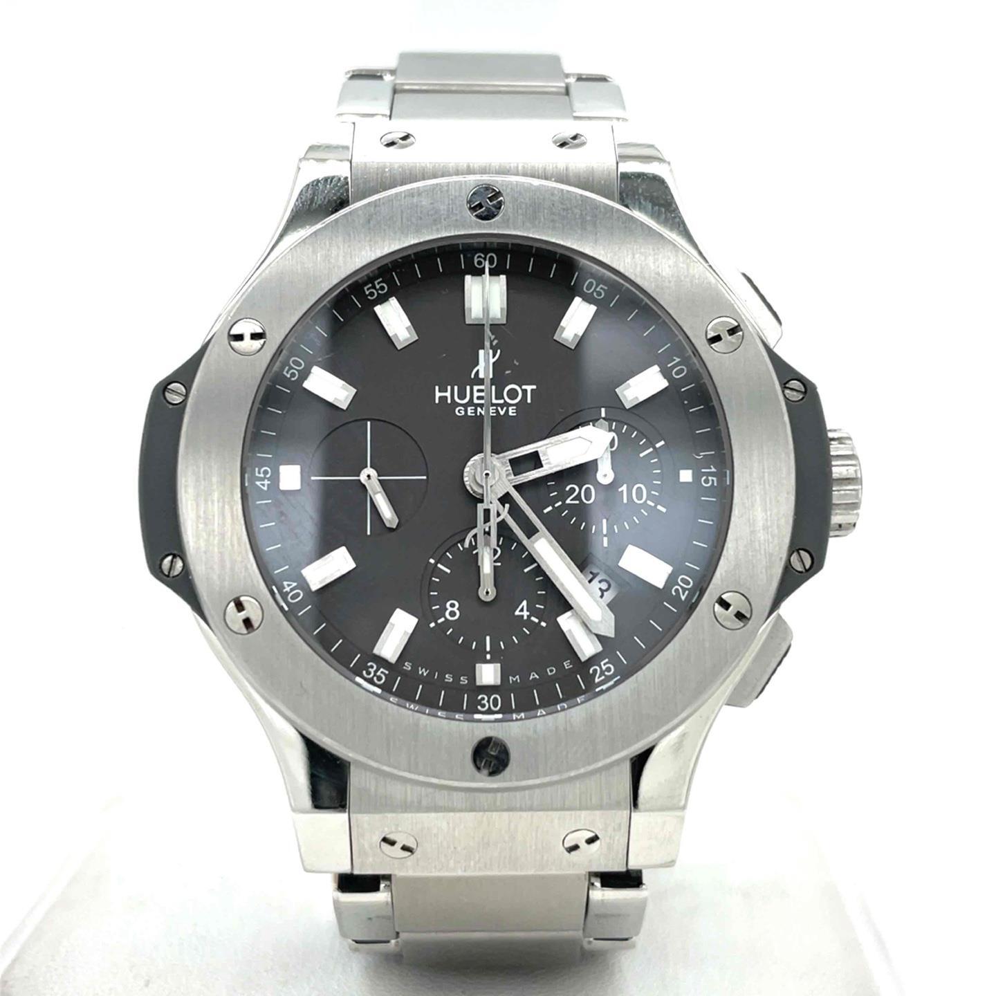 Hublot Big Bang Chronograph Automatic 44mm Steel Grey Dial Men’s 301.ST.5020.GR