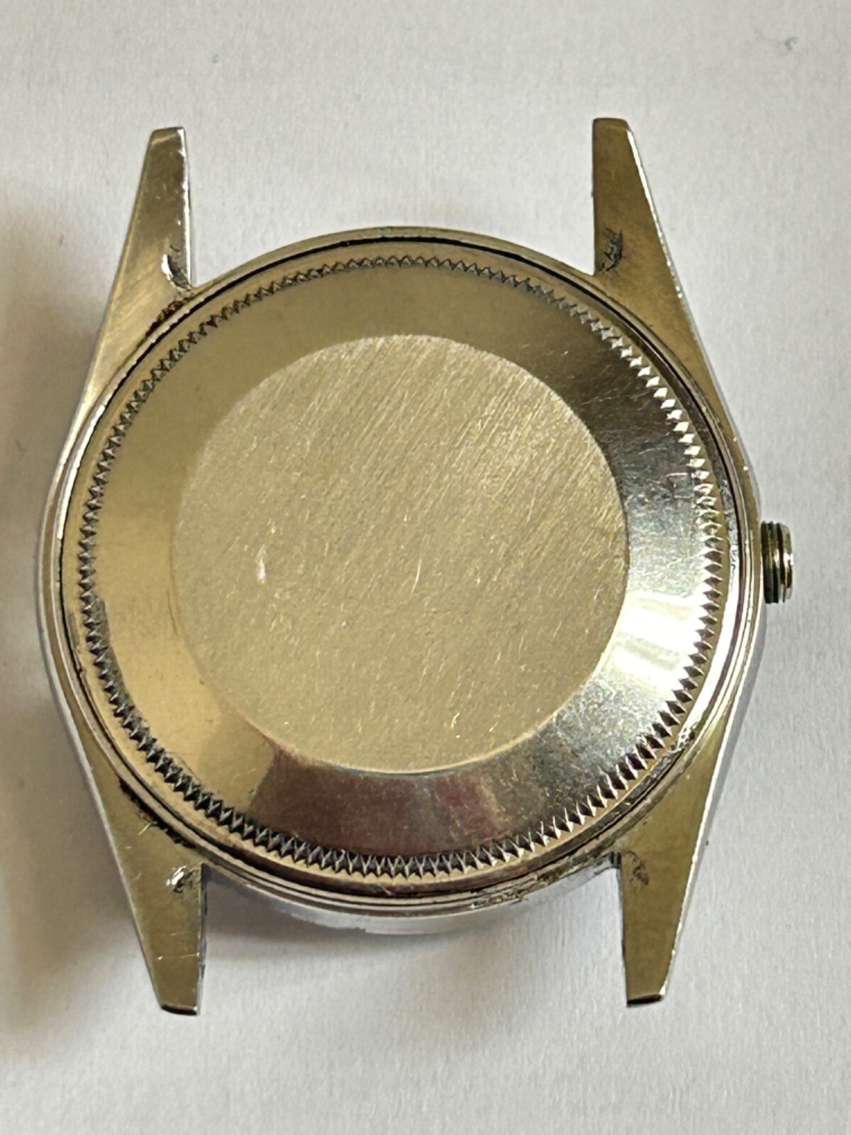 Vintage Rolex men Oyster Date Perpetual steel case Ref 15000 without bezel