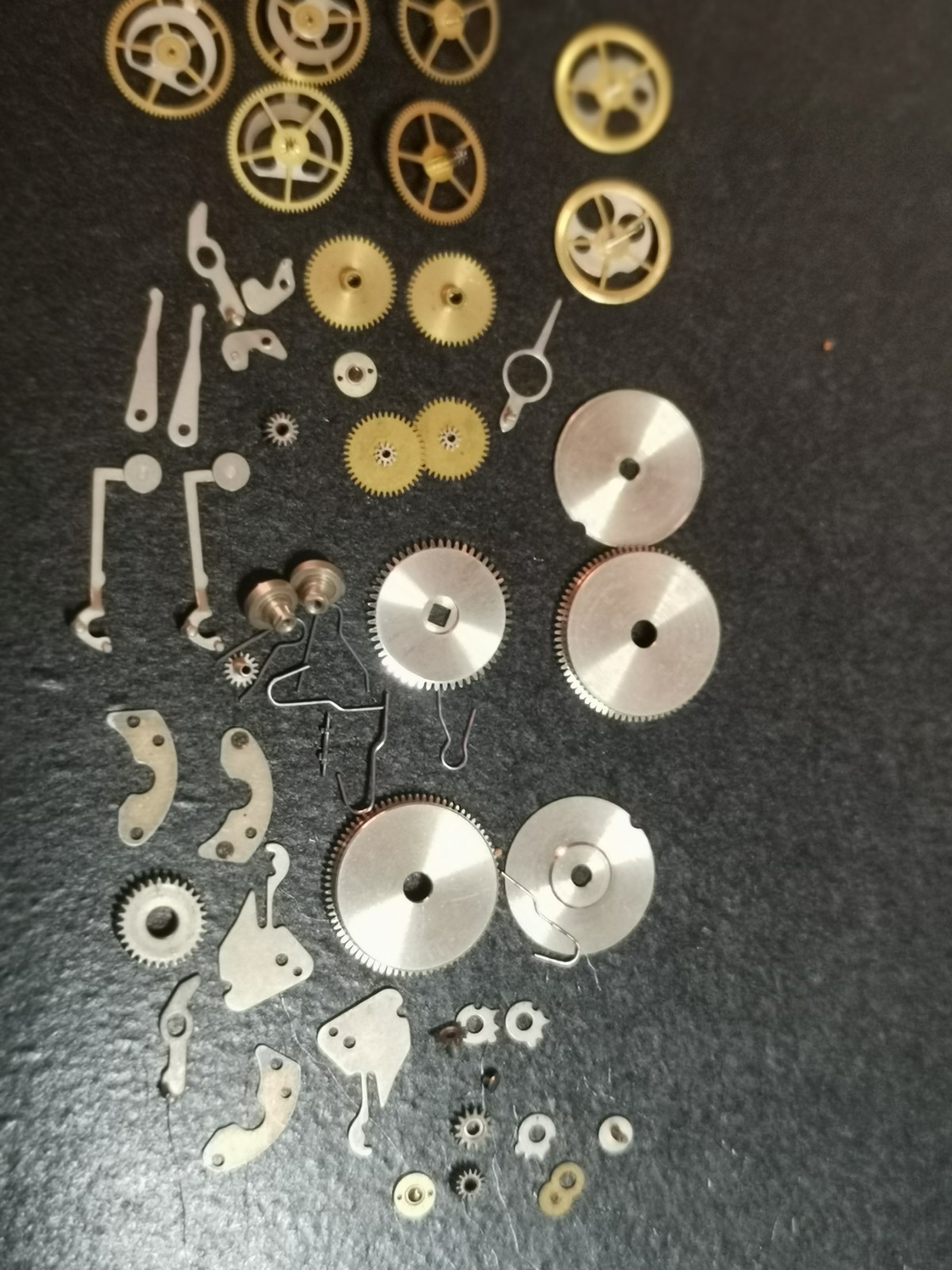 Vintage ETA CAL 1168 Watch Old New Parts.