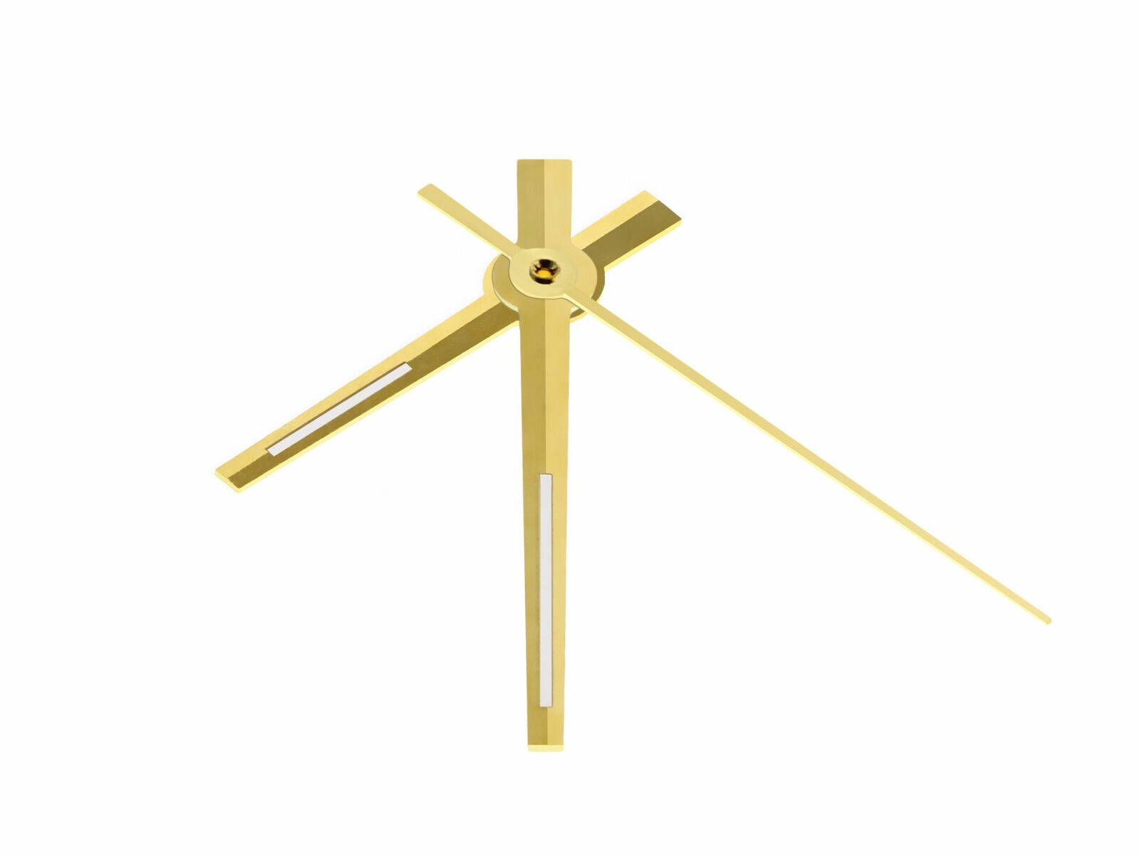 GOLD WATCH HANDS FOR FIT ROLEX MOVEMENT LUMINOUS STICK STYLE 15000, 15010, 15505