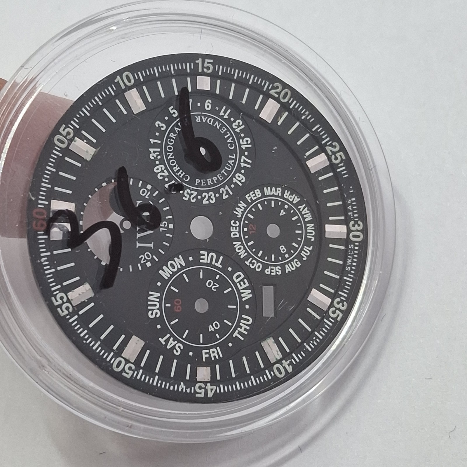 IWC International Watch Co 36.6 mm Dial Watch Parts Part Swiss Made #X7