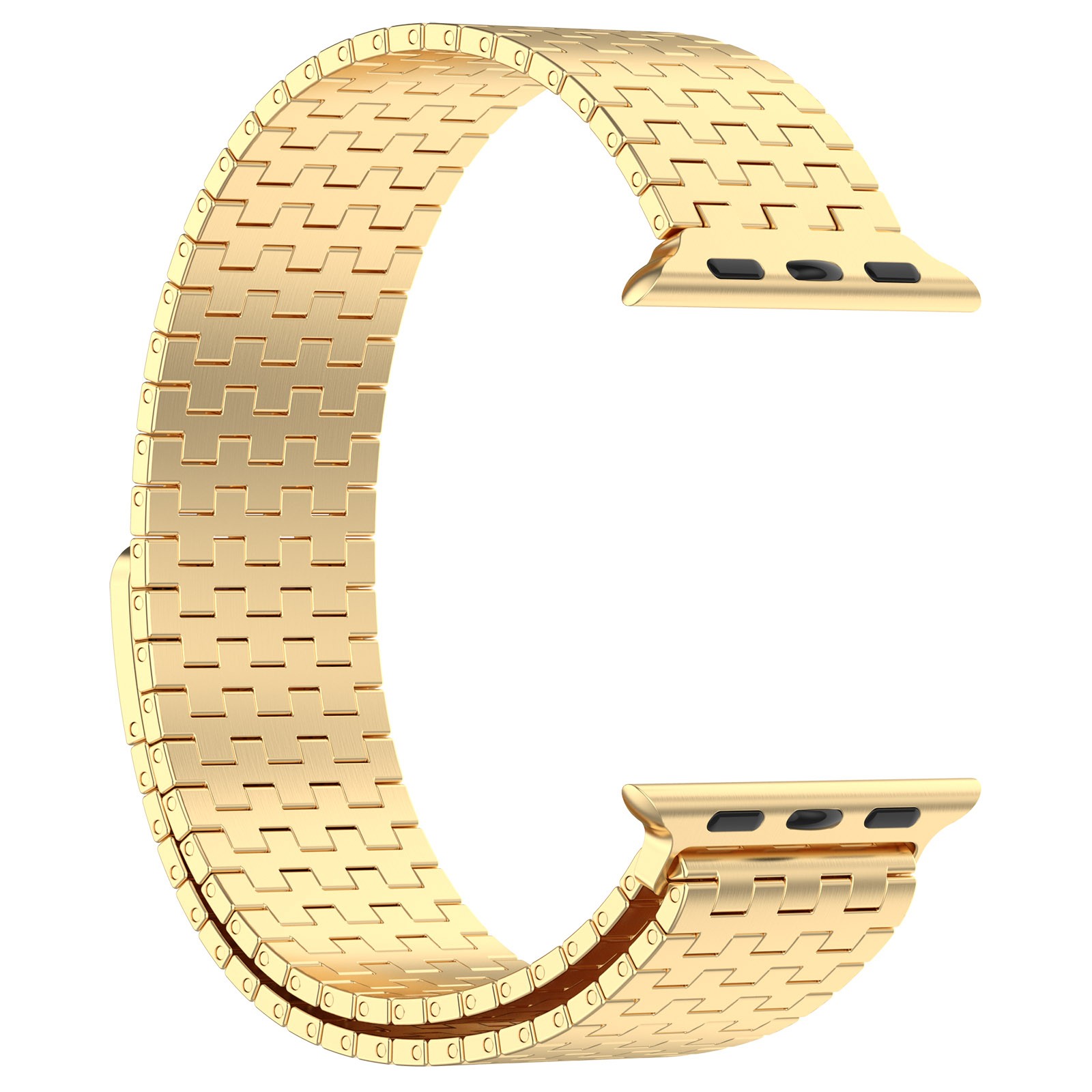 Multi-color Magnetic Adjustable Metal Watch Strap For iWatch 7/6/5/4/3/2/1