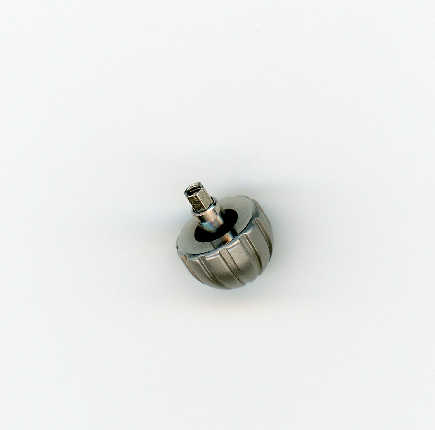 6.8 mm Breitling Factory Stainless Steel satin finish Crown screw down tap 6