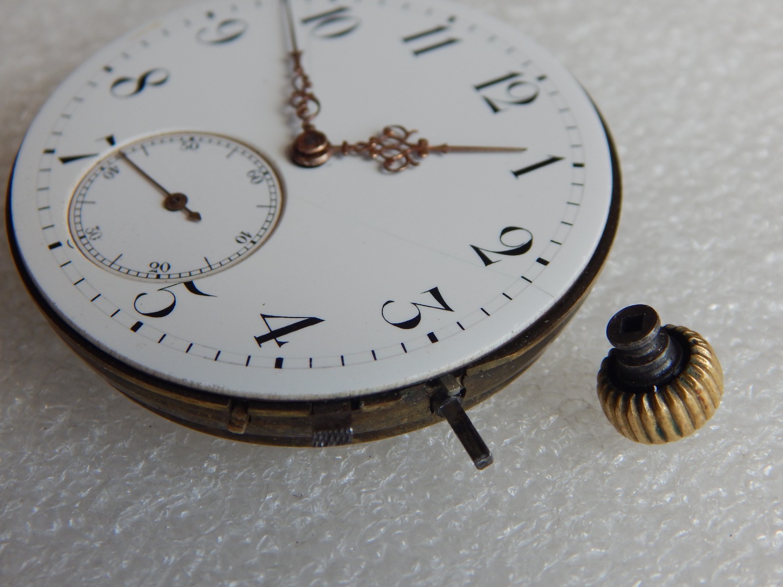 Pocket Watch Union Bell Glashütte Dürrstein Movement with Dial & Hands