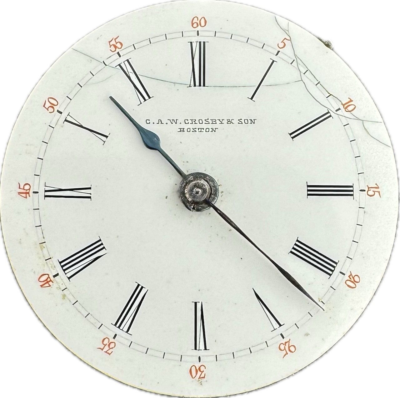 Antique 29.5mm Longines Crosby Mechanical Pocket Watch Movement Swiss