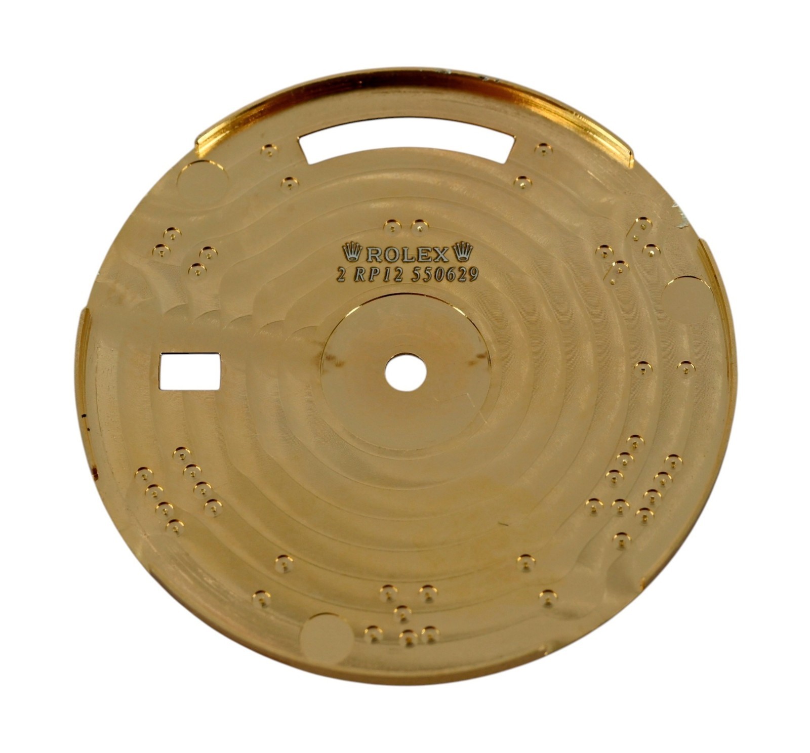 Rolex Factory Day-Date 40 Gold Champagne Roman Numeral 40mm Watch Dial 228238!