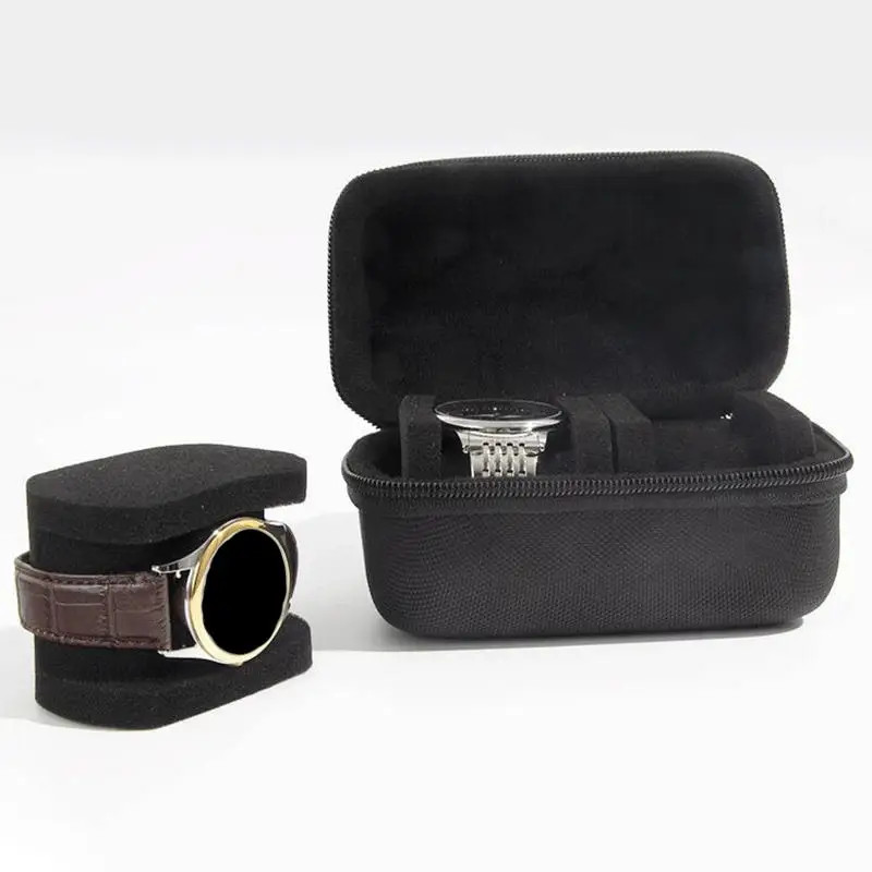 EVA Watch Travel Roll Case 1-4 Slot Storage Organizer Shockproof Protector