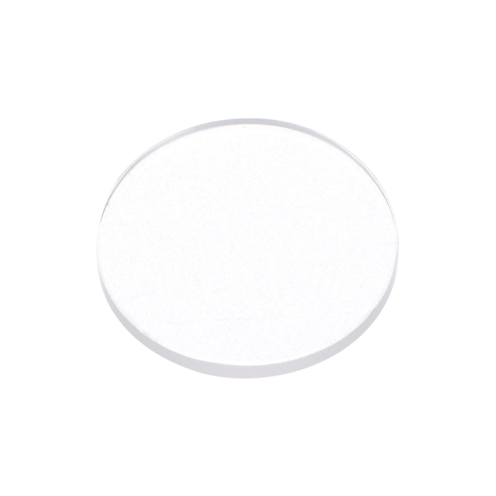 HARFINGTON Watch Crystal Glass Len 19mm Dia 1.5mm Thick x 1.5mm, Clear