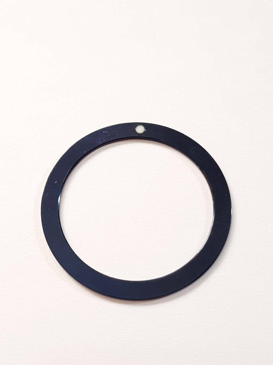 NEW BEZEL INSERT 33.5MM BLUE/ORANGE NEMO STYLE MEDIUM DIVERS SKX013 (7S26-0030)