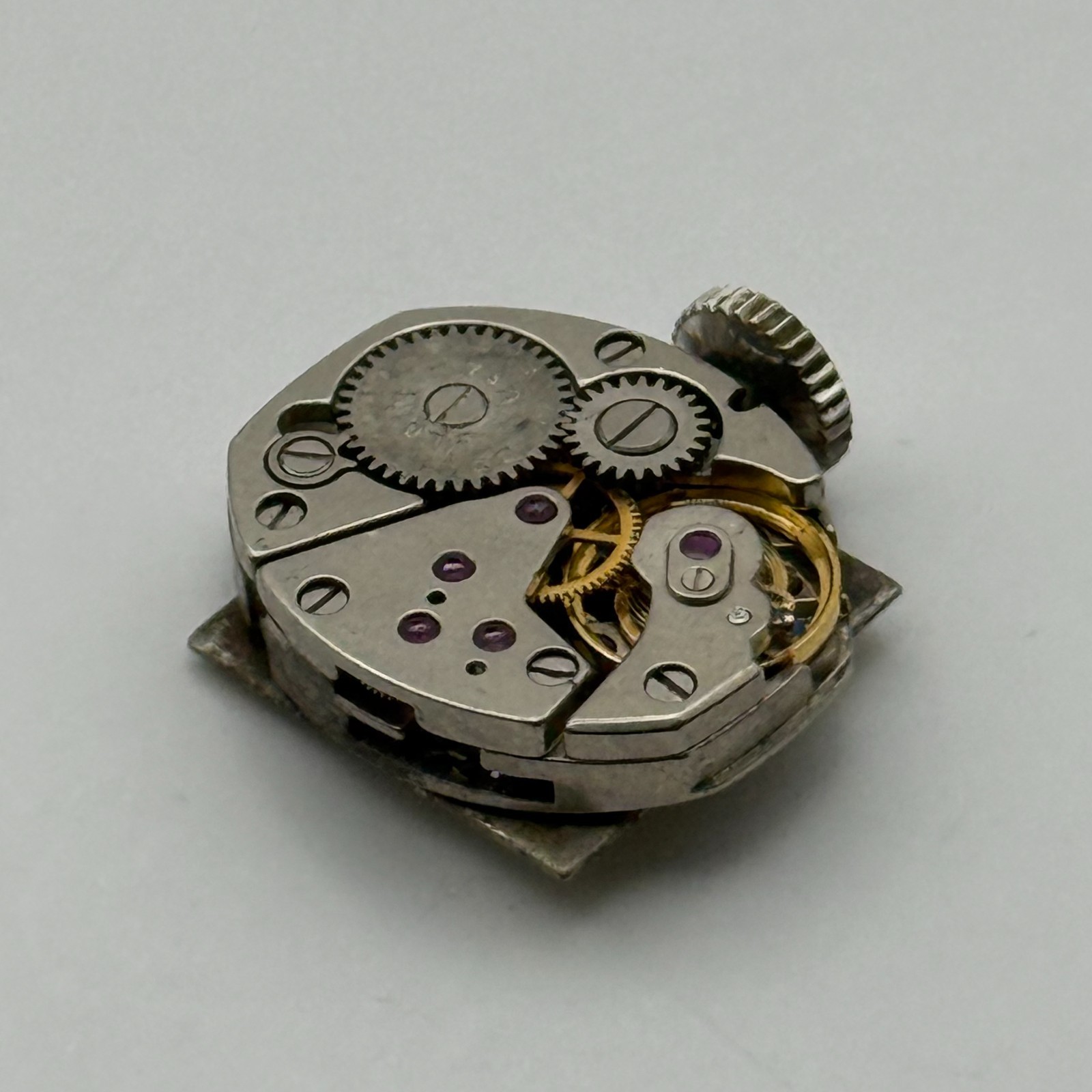 Elgin 833A Watch Movement American Manual Wind Vintage Parts Repair 13.3mm