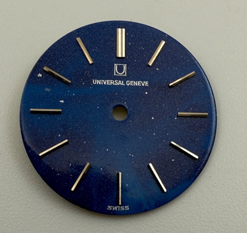 Universal Geneve Blue Galaxy/Lapis Lazuli Dial 19.5 mm