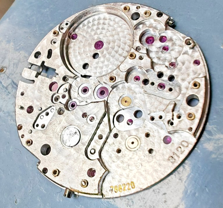 Audemars Piguet Cal 3120 INCOMPLETE movement mainplate missing parts