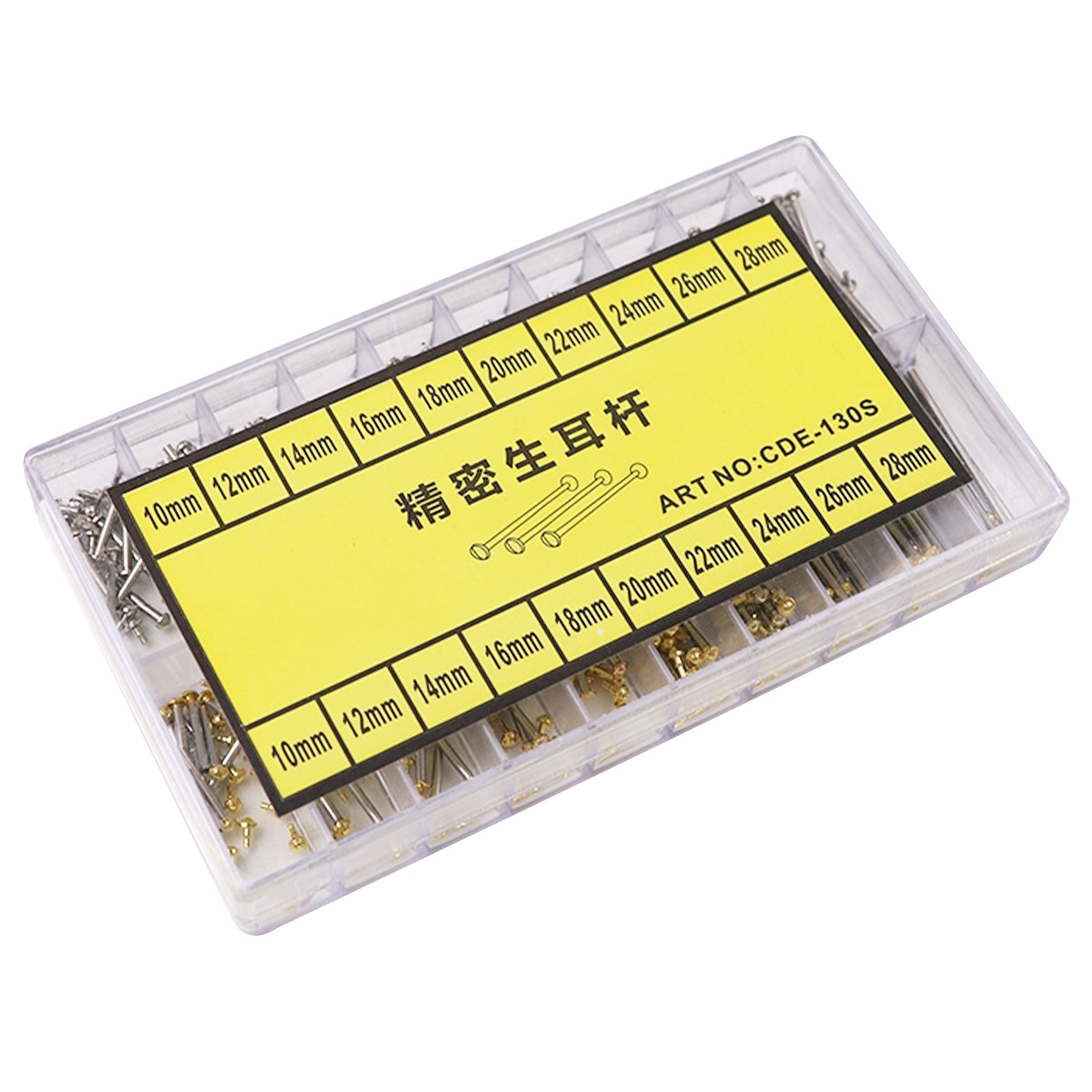 Watch Spring Bar Tubes Pressure Lug Type for Ceramic Steel Band 1.3mm Diameter