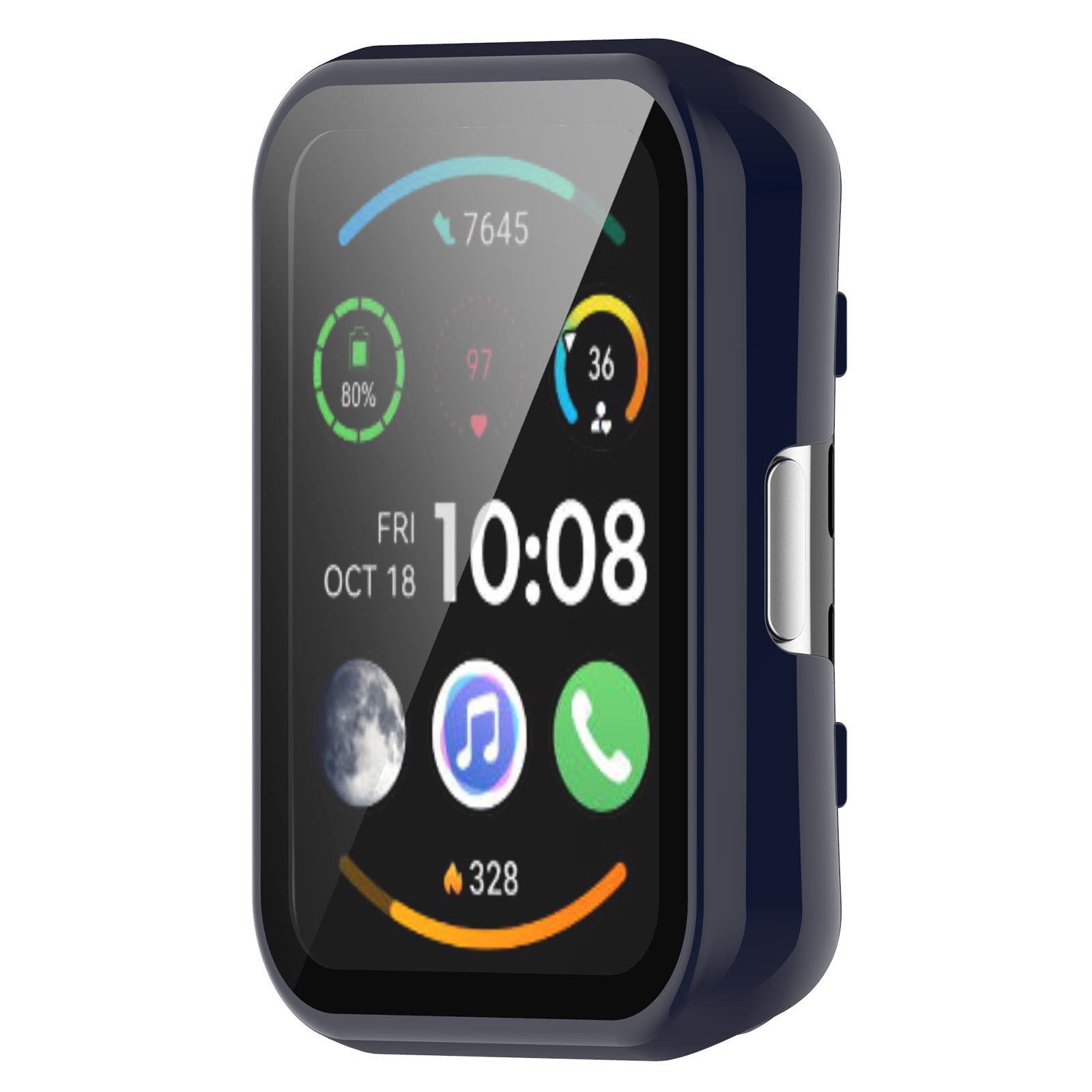 PC+Tempered Film Protective Case for Huawei Watch Fit Special Edition (B39)