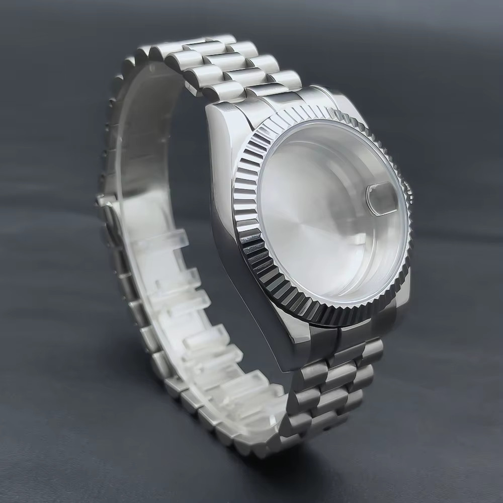 36Mm/40Mm Sapphire Glass Watch Case Fit NH35 NH36 NH34 ETA2824 2836 Mingzhu DG28