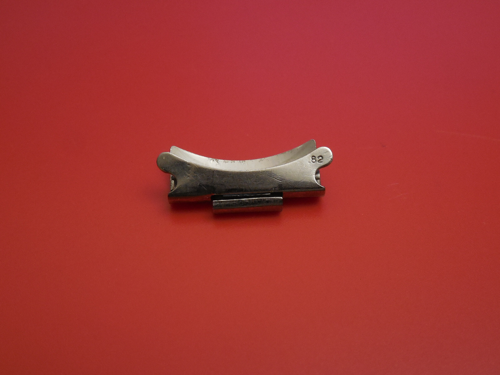 ROLEX 20MM FULL STEEL 82 END LINK FOR 7206 RIVETED OYSTER BAND BRACELET PART
