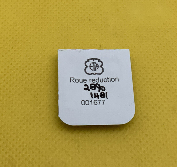 ETA Cal. 2890 Watch Part 1481, Auto 8498