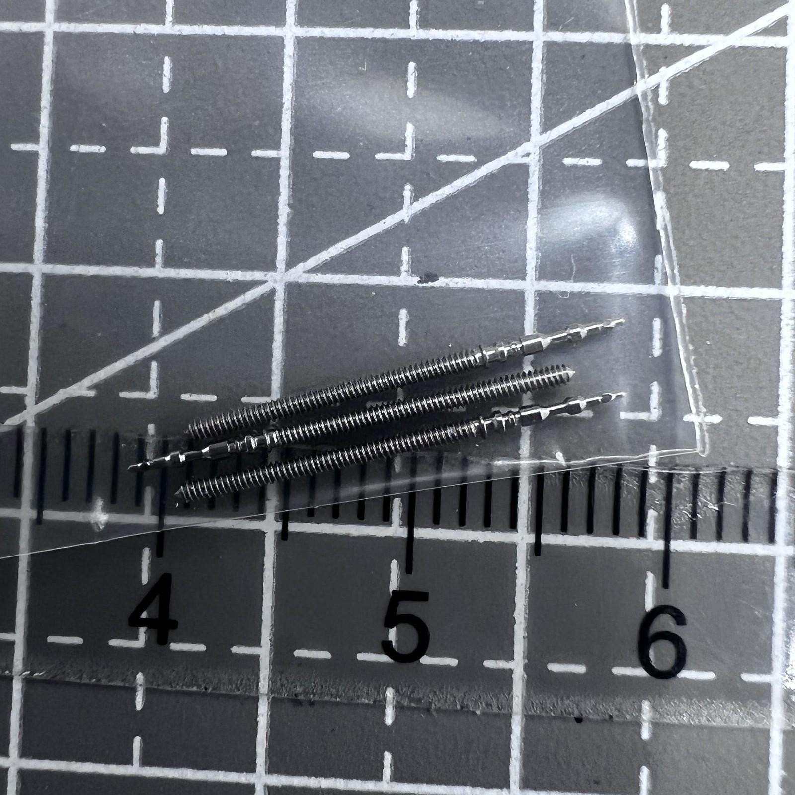 5 PIECES Watch Winding Stems Fit For VJ20 VJ21 Movement Spare Parts