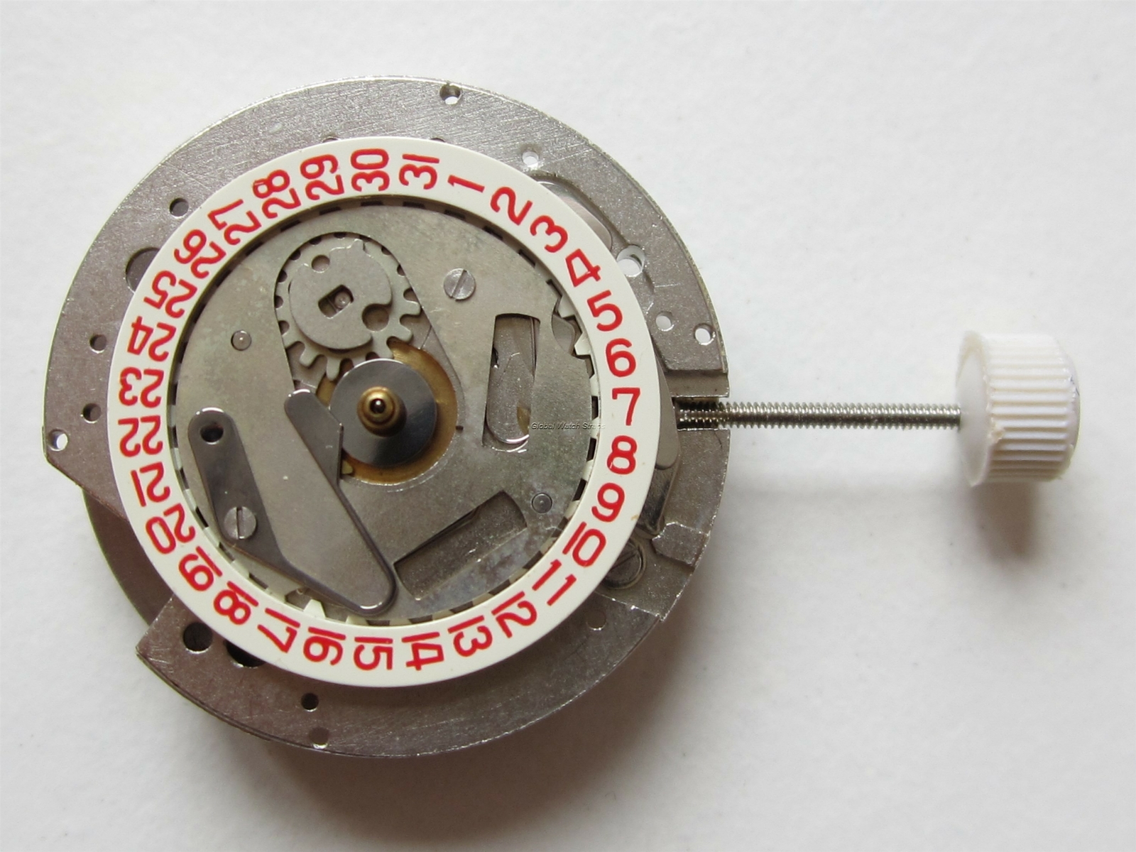 BFG Baumgartner 8¾”‘ cal. 921 automatic N.O.S. watch movement red date disk