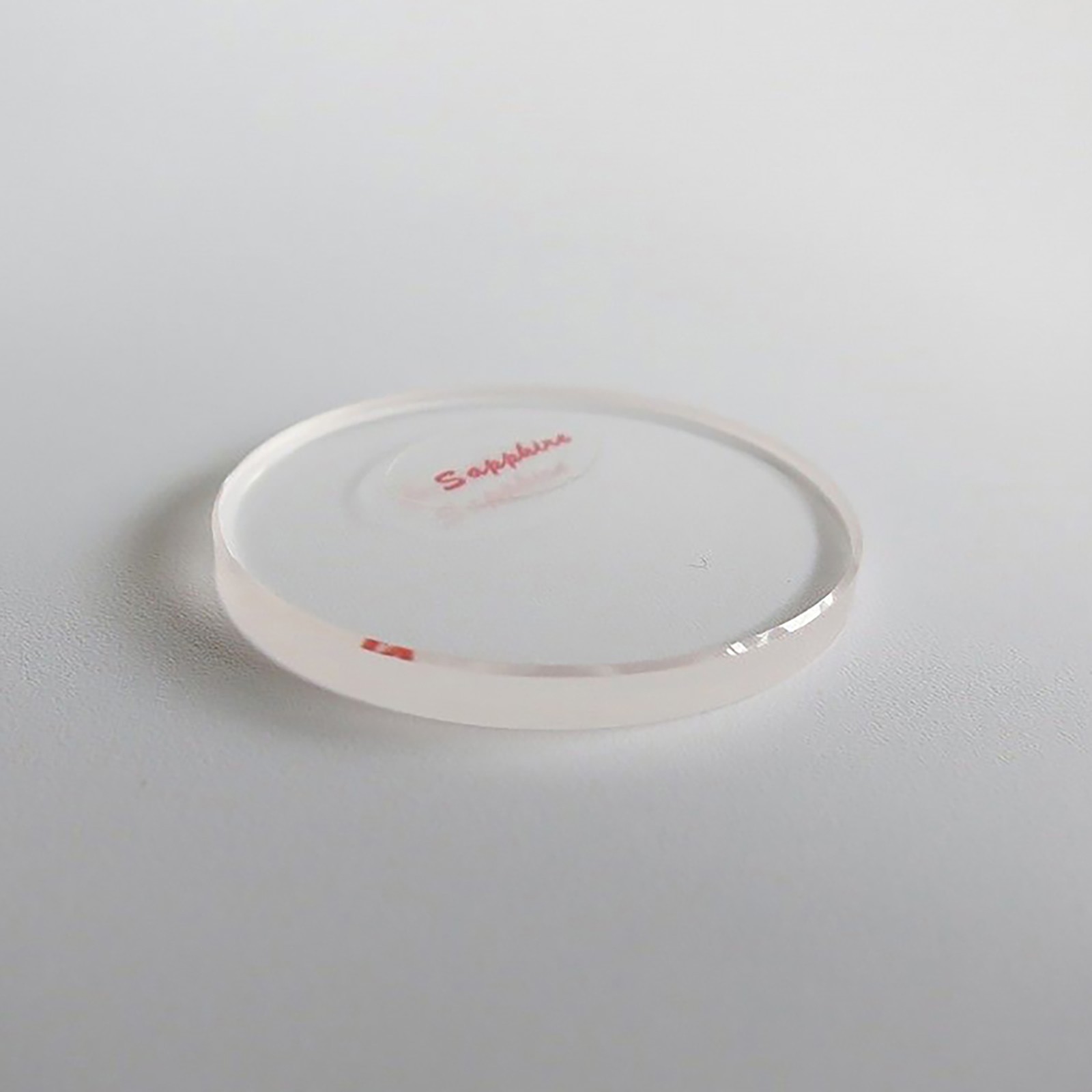3.0mm Thickness 31.5mm Diameter Watch Flat Sapphire Crystal Glass NEW x