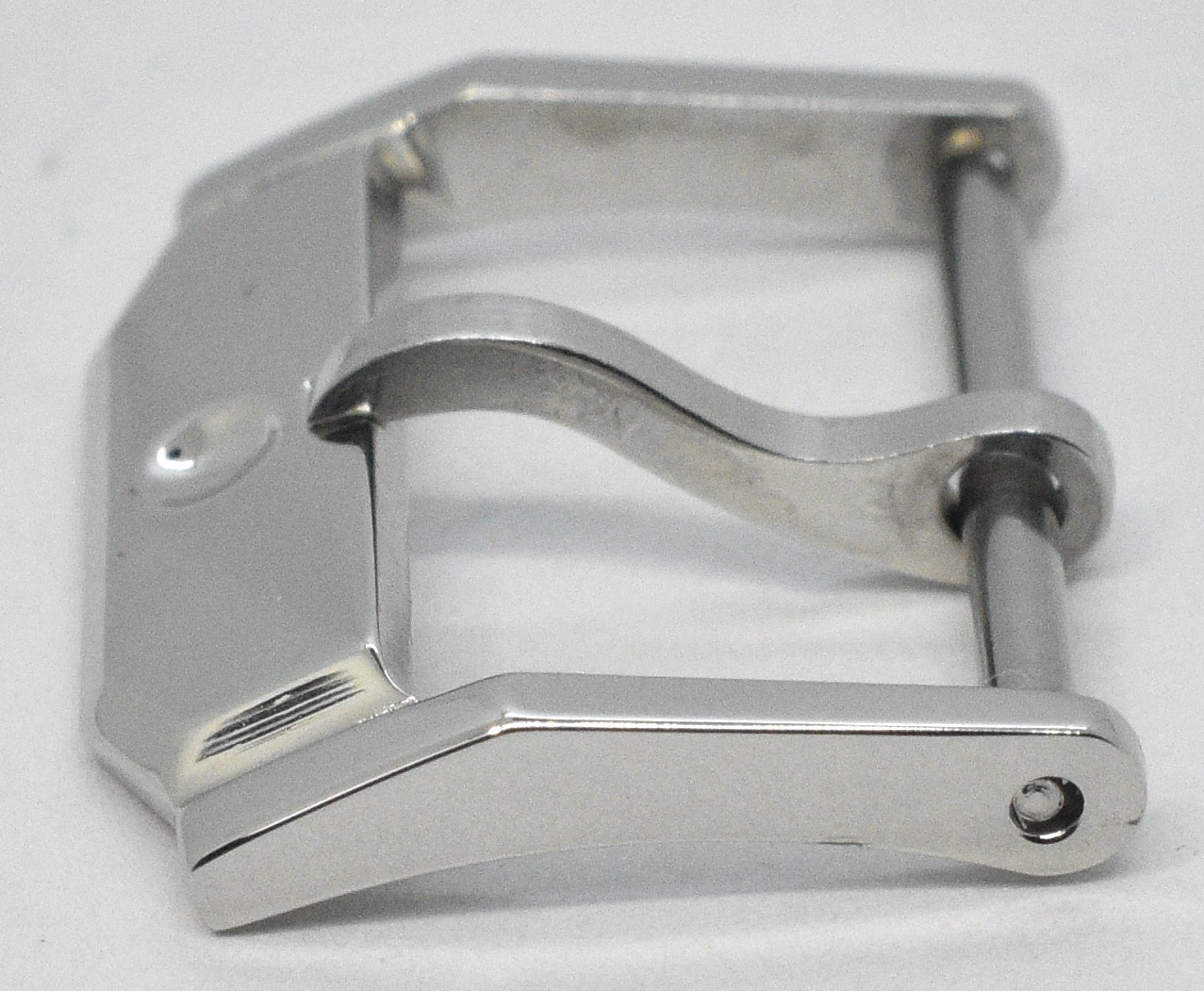 Movado 16mm Pin Tang Buckle Steel Clasp