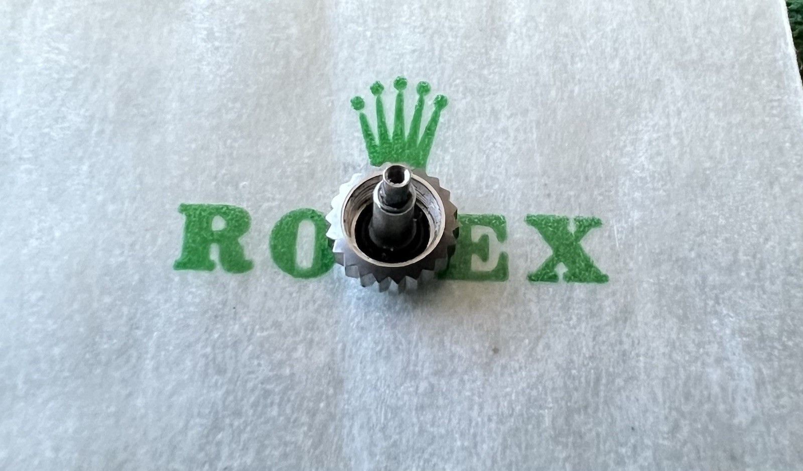 Genuine Rolex Datejust Explorer 24-600-0 Stainless Steel 6mm Crown OC#1677