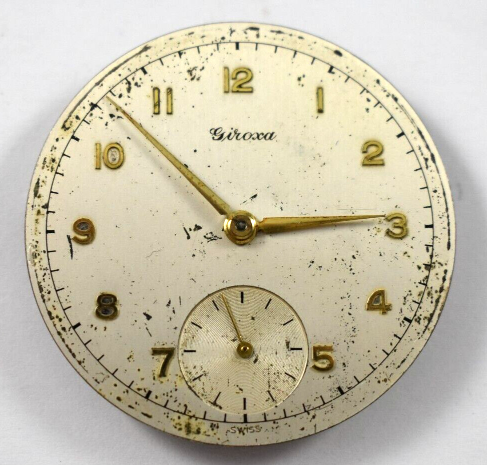 Vintage Swiss Made Kingston 12s 17J 203 Wrist Watch Movement lot.qg
