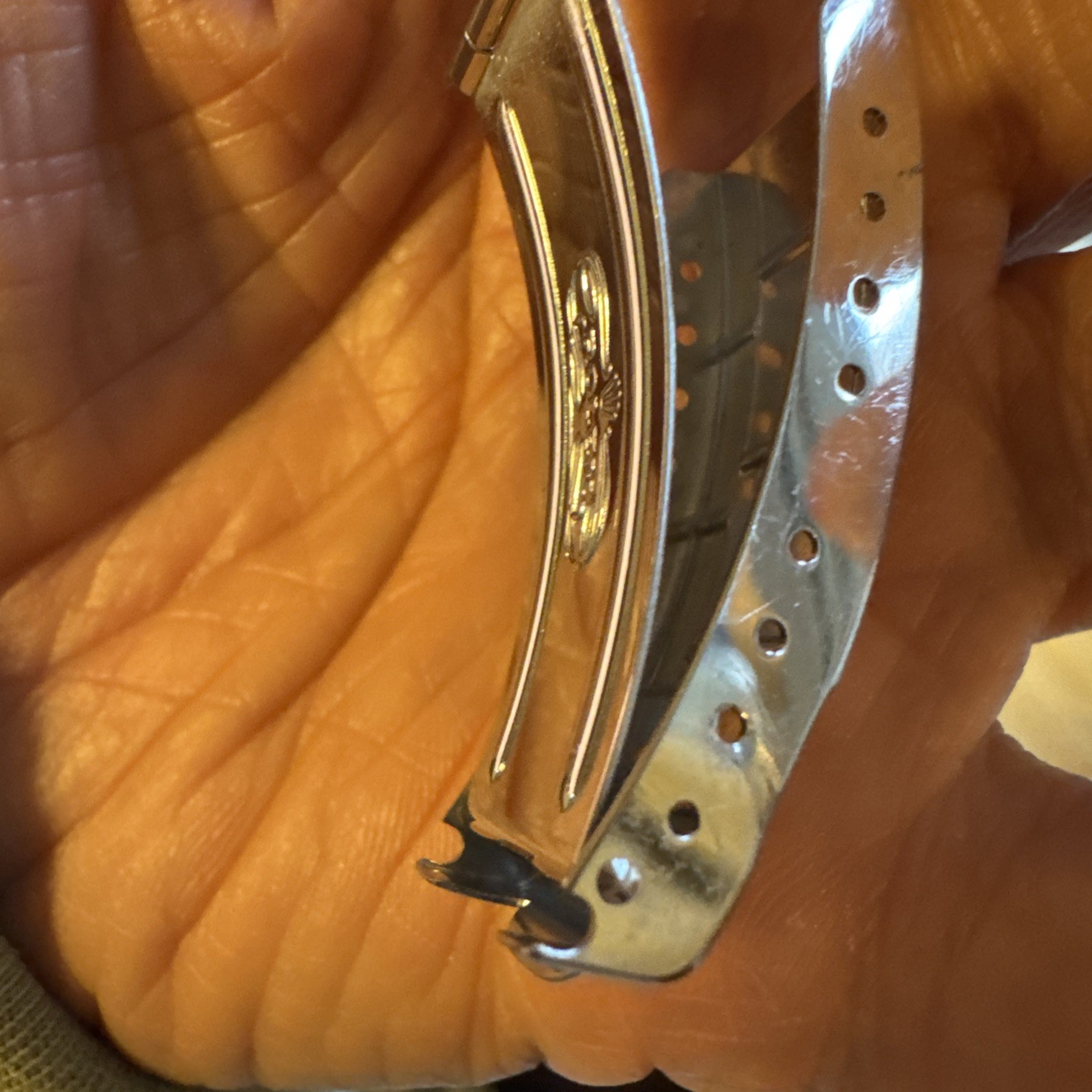 Vintage Rolex 93153-18 16613 16803 Submariner clasp U4 Circa 1988