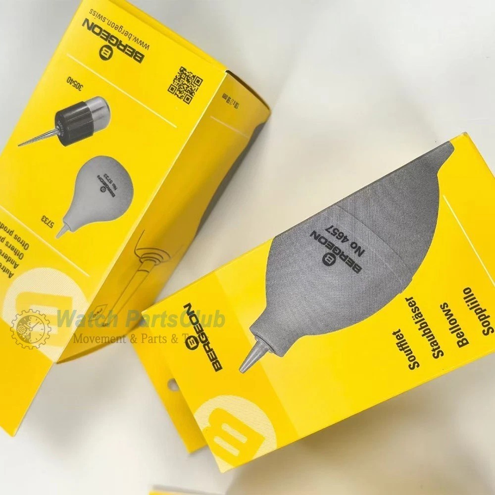 Bergeon 4657 Rubber Dust Blower PVC Nozzle Watch Repair Precision Cleaning Tool