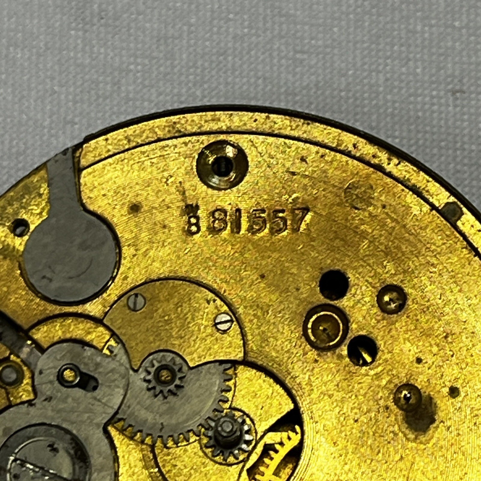 Vintage Elgin National Watch Co. Seven Jewels Round Pocket Watch Movements (#56)