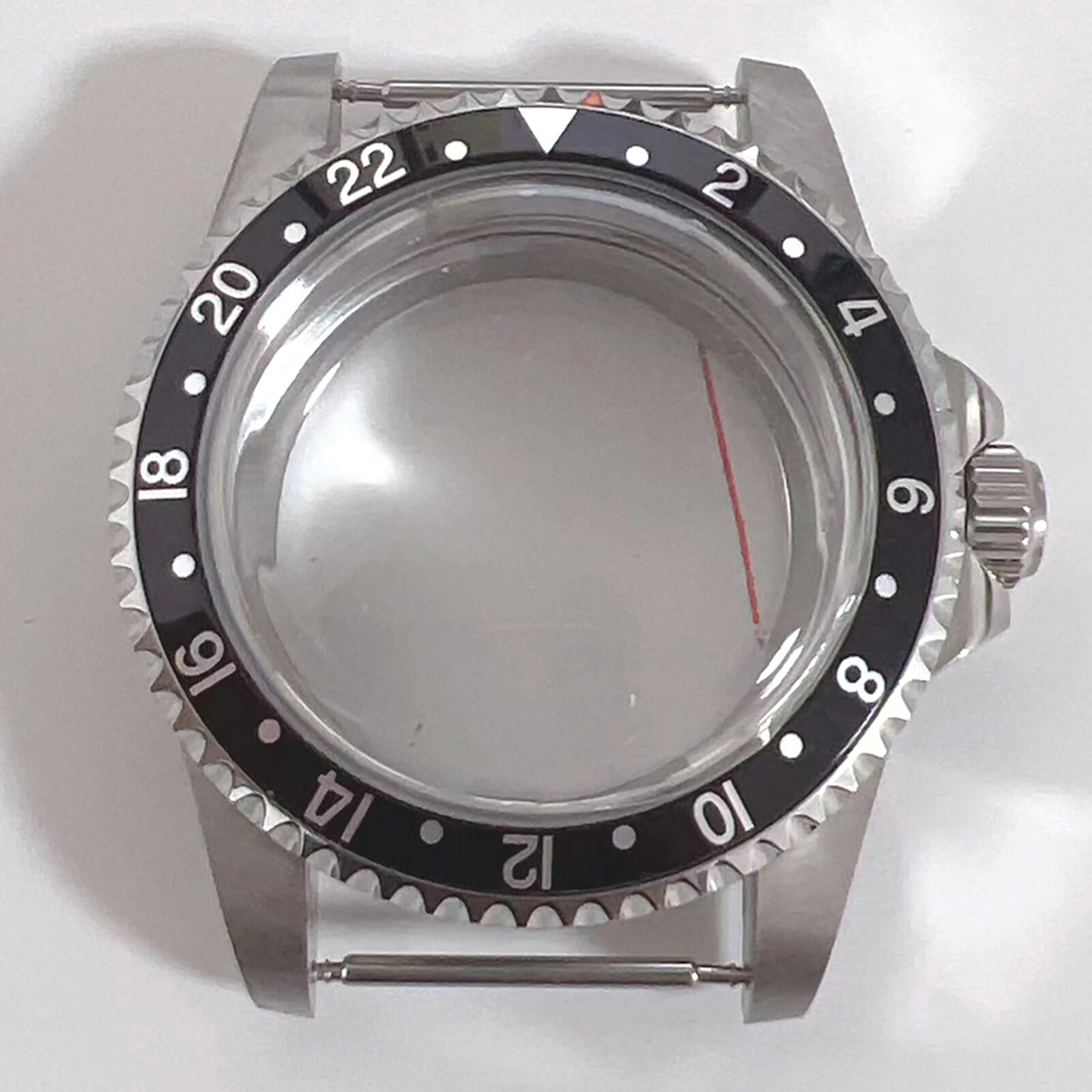 39.5MM Retro Watch Case Steel Acrylic Glass Case for NH35 NH36 Watch Movement