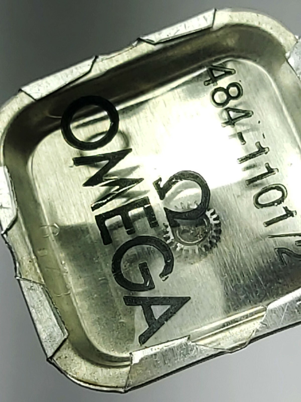 Original Omega Spare Part No.484-1101/2, Cal. 484 Crown Wheel & Core. Sealed NOS