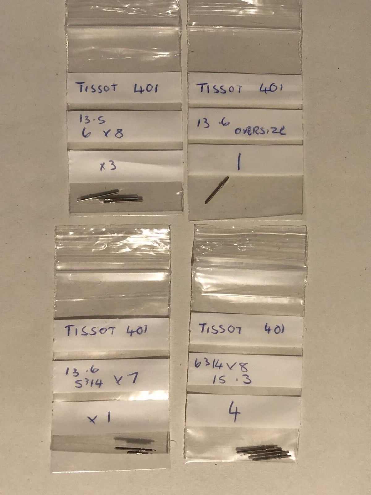 Tissot winding stems part no. 401 NOS see photos